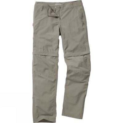 Pantalones Craghoppers NosiLife Zip Off Mujer Verde Oliva - Chile SDQ305149